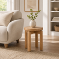 Stackable Wooden Accent Stool