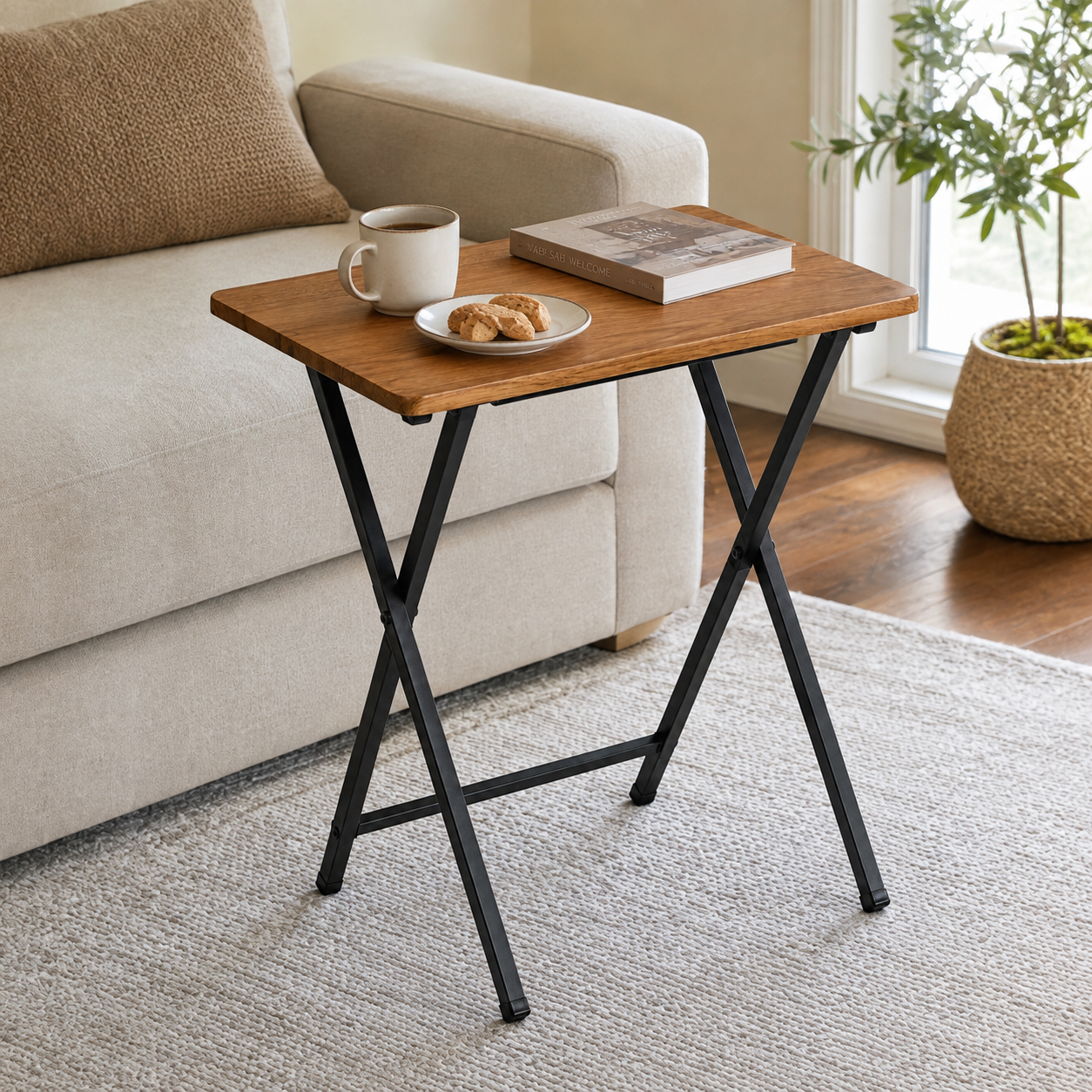 Folding TV Tray Table