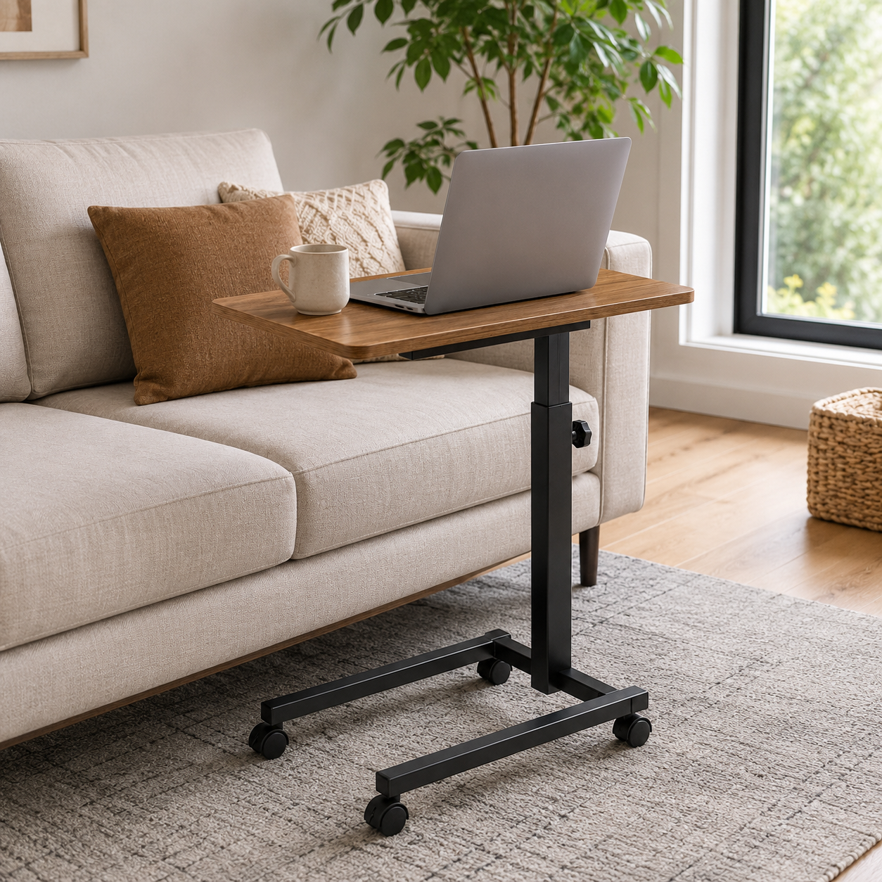 Adjustable Laptop Side Table